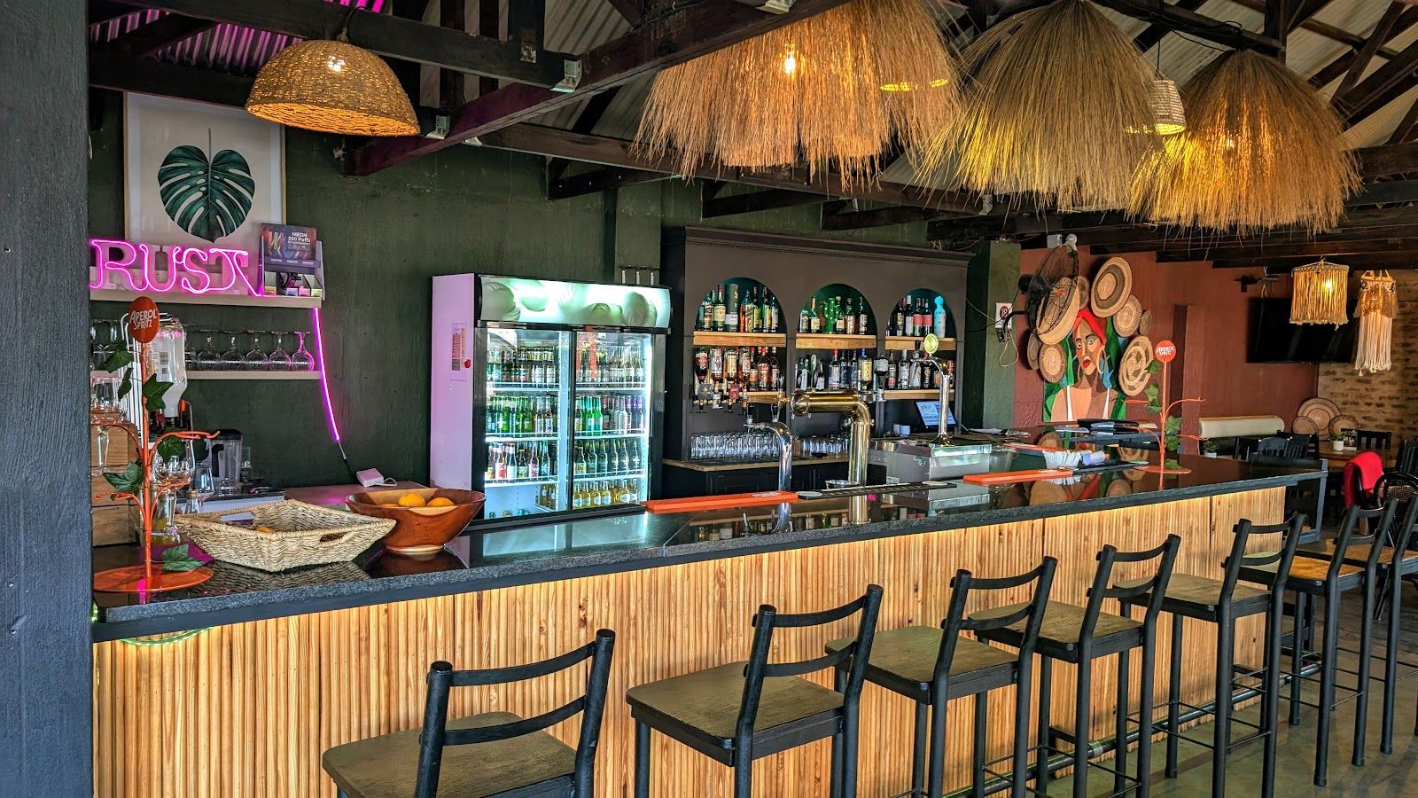 The bar